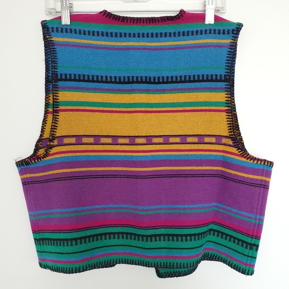 Vintage Eagle River Traders Womens Size 10 Wool Blend Vest (No Buttons) USA Made - Picture 2 of 4